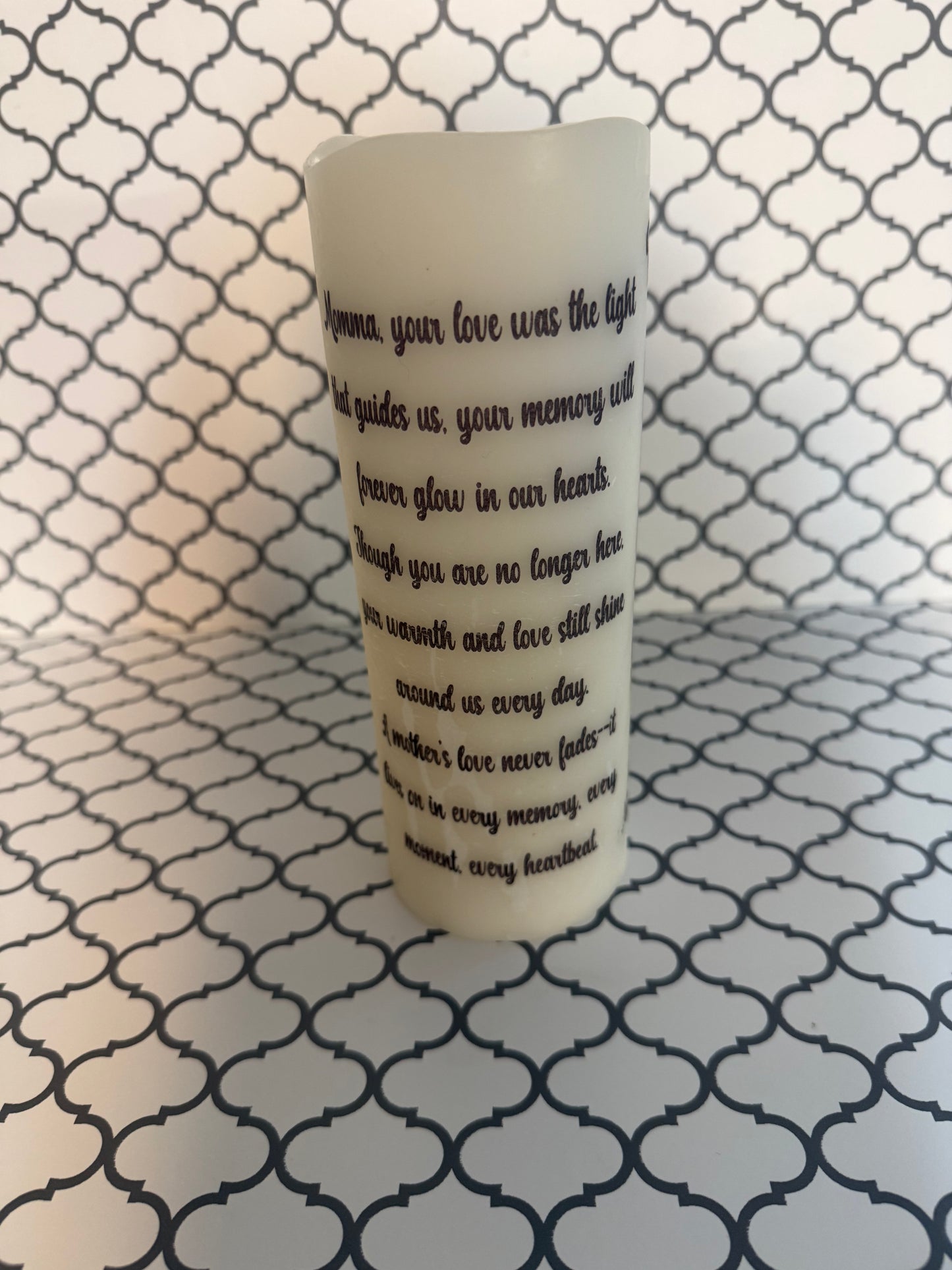 Memorial LED Flameless Candle