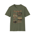 Black Wall Street Greenwood Vintage Tee — Historic Tulsa District Photo Collage Shirt